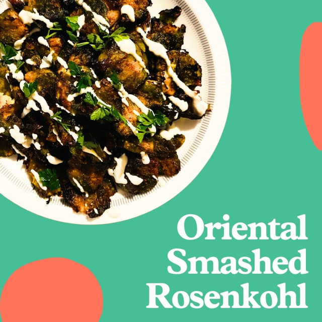 Smashed Rosenkohl