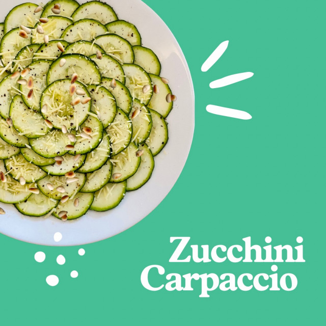 Zucchini Carpaccio